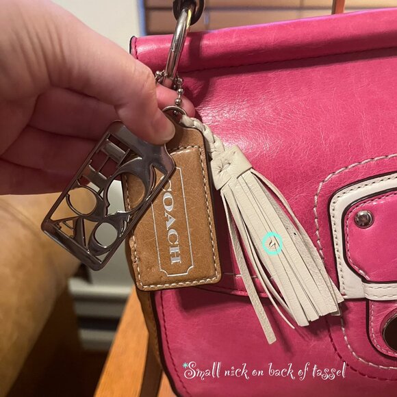 COACH Willis Leather Bag in Pink Colorblock w/ LTD. Edition Legacy Lining 19031 - Picture 16 of 16